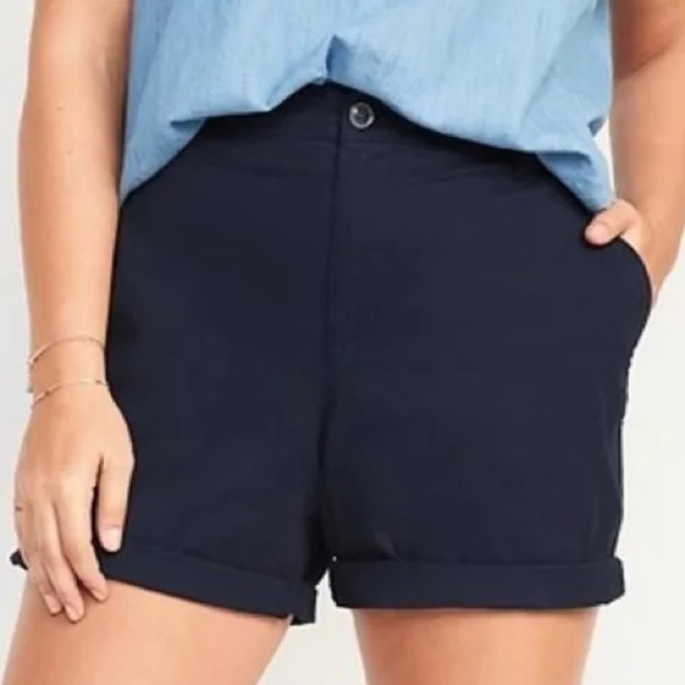 Old Navy Dark Navy Utility Shorts